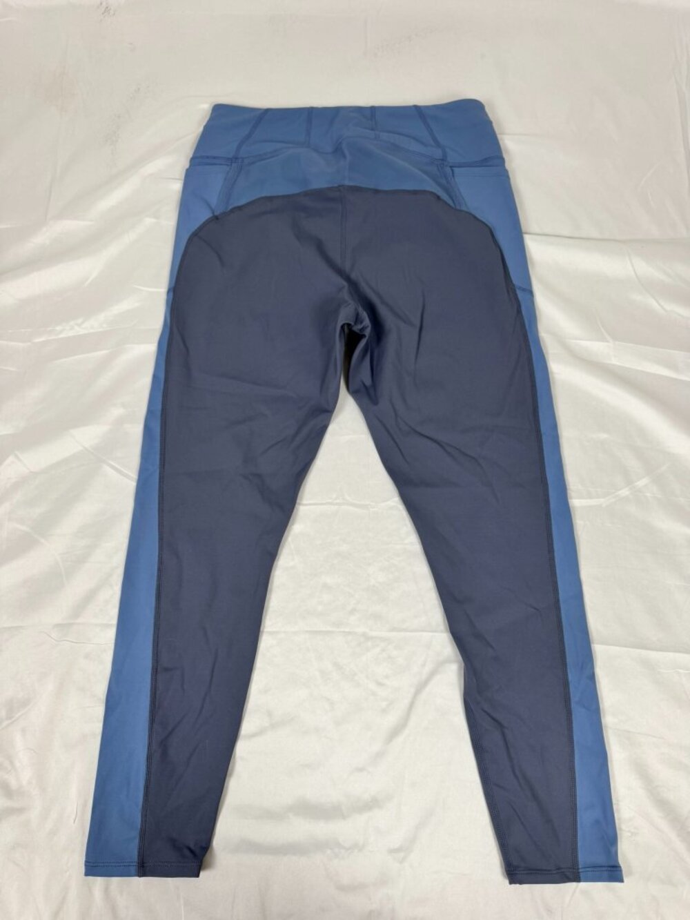Free People Movement Colorblock Leggings Blue High Rise Yoga Pants Size L